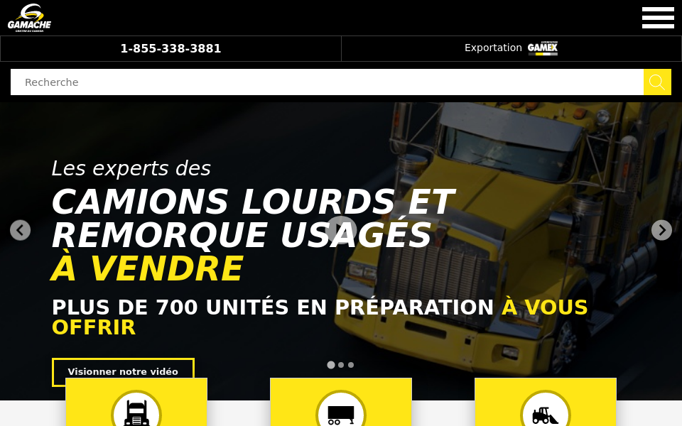 groupegamache.com screen capture