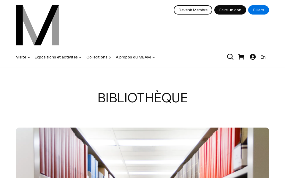 www.mbam.qc.ca/fr/decouvrir-le-musee/bibliotheque/ screen capture