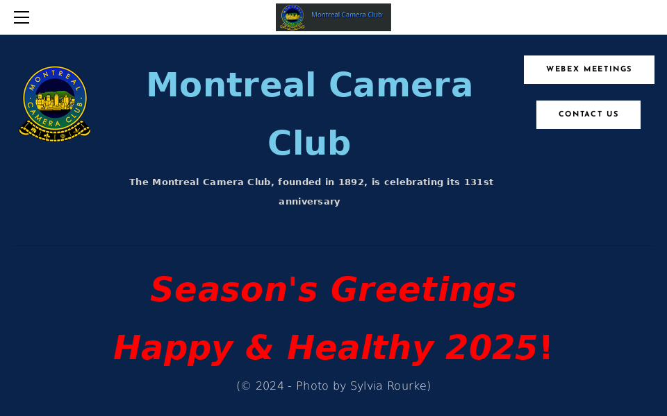 www.montrealcameraclub.com/ screen capture
