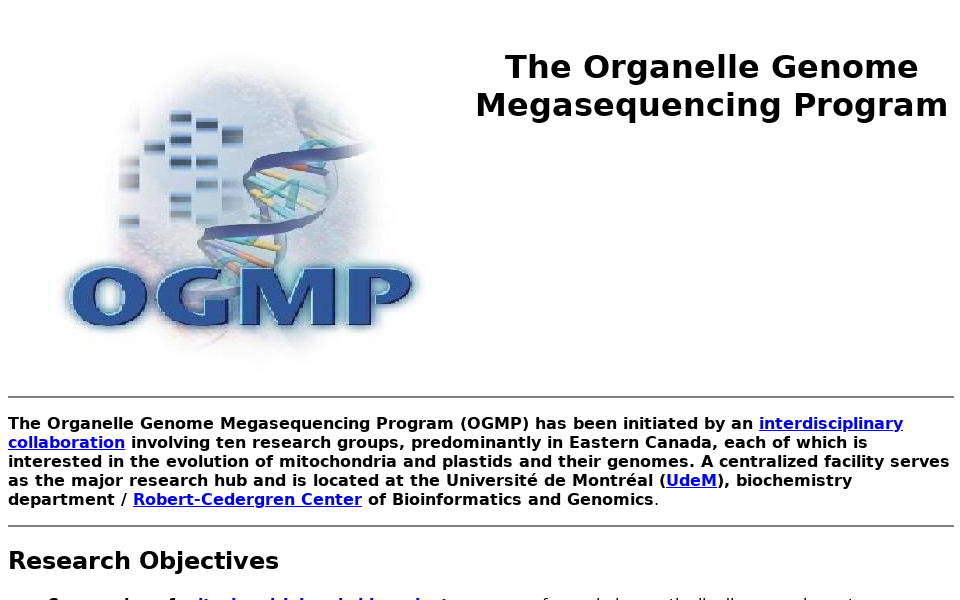 megasun.bch.umontreal.ca/ogmp/welcome2.html screen capture