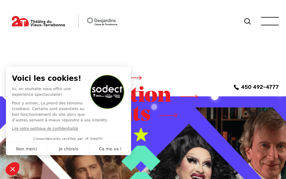 www.theatreduvieuxterrebonne.com/ screen capture