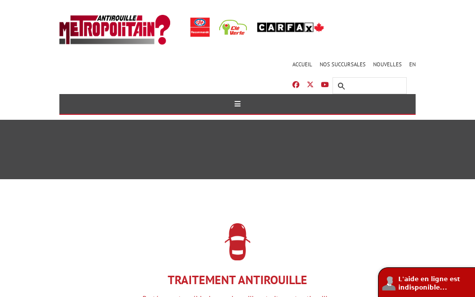 www.antirouille.com/ screen capture