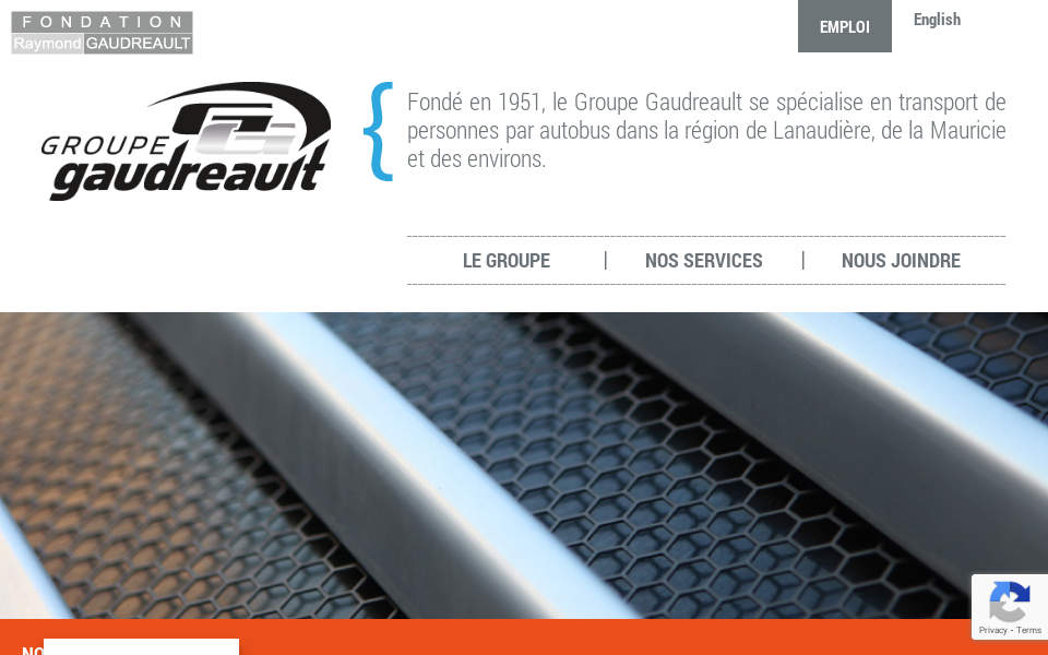 groupe-gaudreault.com/ screen capture