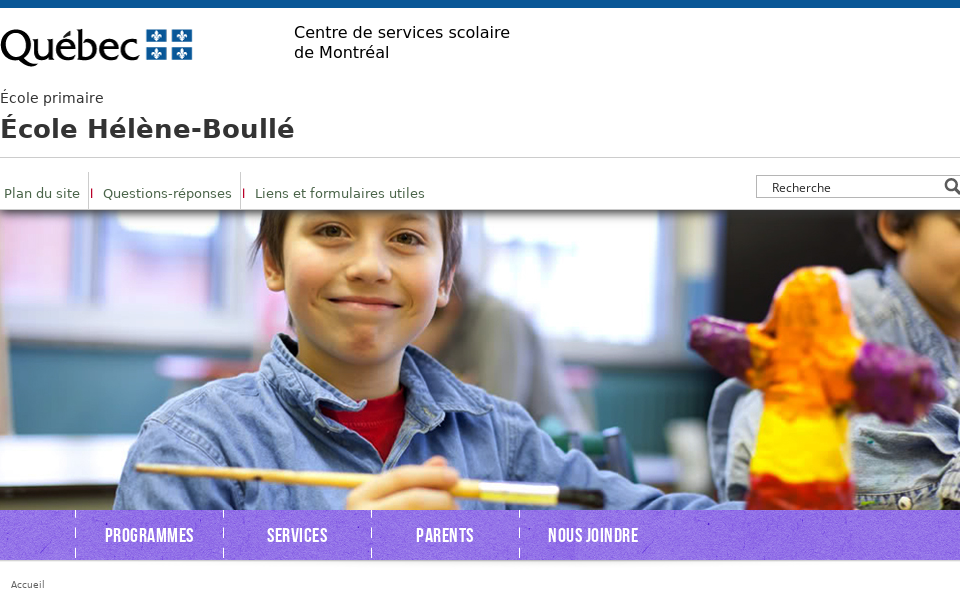 helene-boulle.csdm.ca/ screen capture