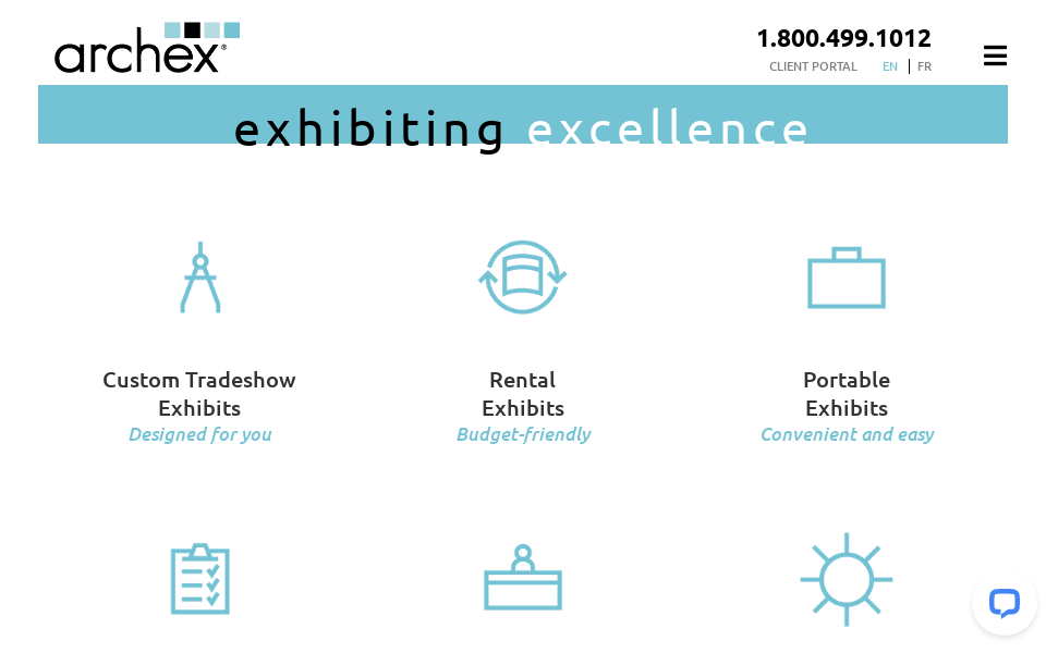 archex.ca/ screen capture