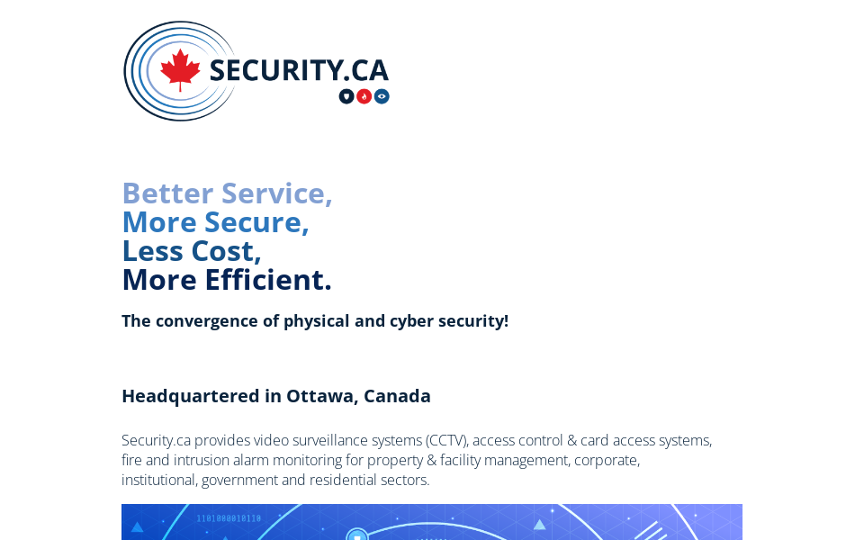 security.ca/ screen capture